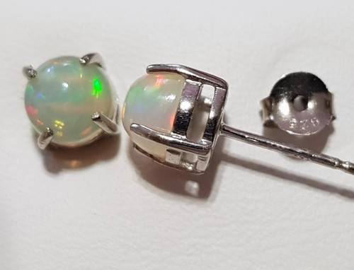 Opal ohrstecker 925 silb - opal, ohrstecker-
