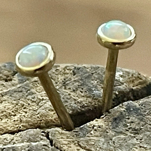 333 gelbgold ohrstecker mit - ohrstecker,