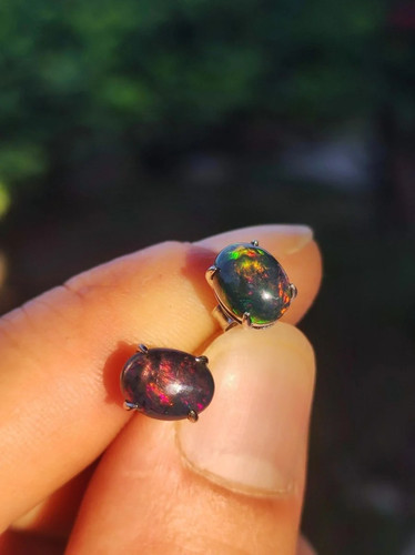 Ethiopian black opal - ethiopian,
