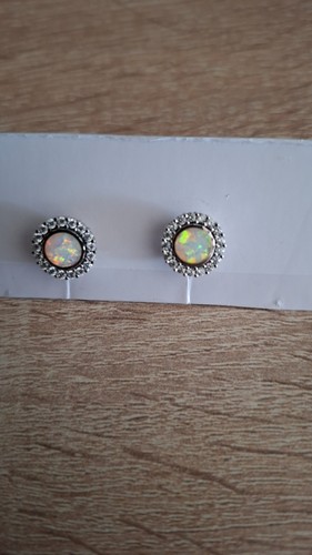 Entourage ohrstecker mit - ohrstecker, opal