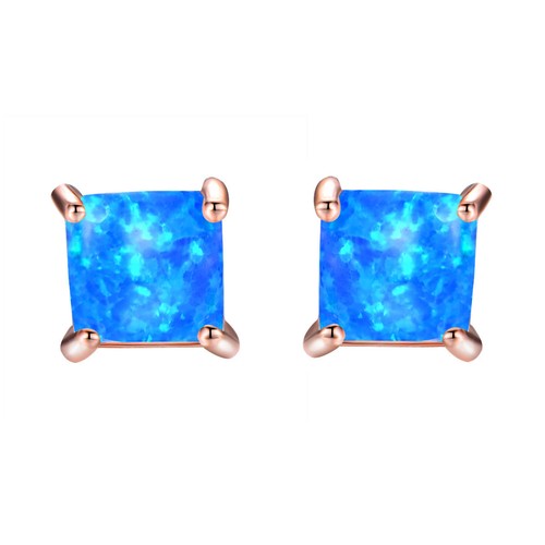 E08 stecker ohrring opal - e08,