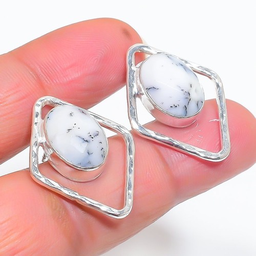 Dendrit opal edelstein - opal, 925