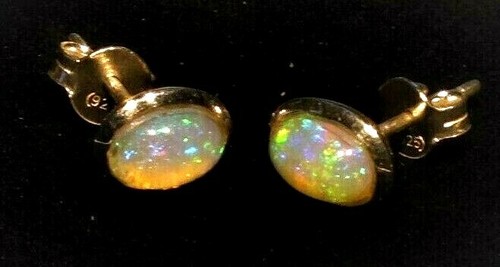 Opal ohrstecker leuchtspot - opal,