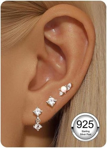 Paare ohrringe silber 925 - 3,