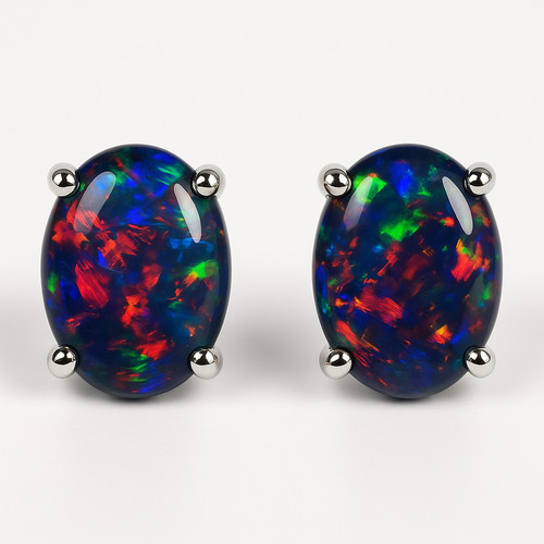 Schwarz opal cabochon - schwarz,
