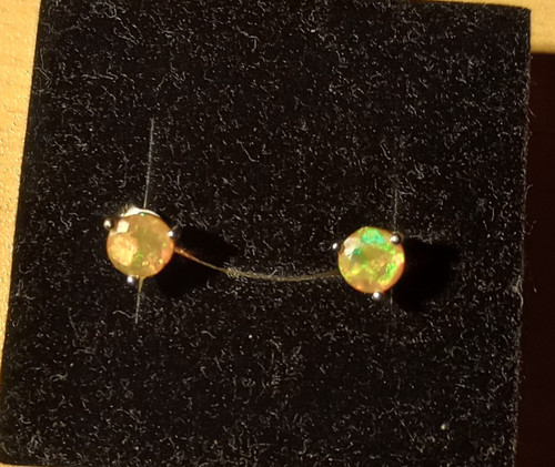 Welo opal silberohrstecker - welo,