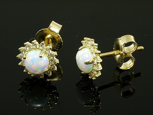 333 gold kleine opal - 333,