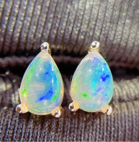 Opal äthiopische ohrstecker - opal,