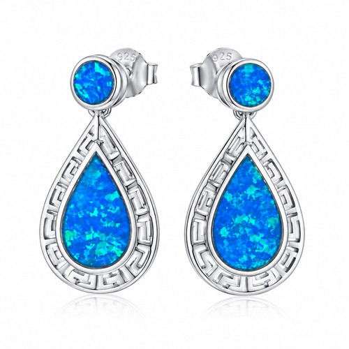 925 silber sterling blau - silber,
